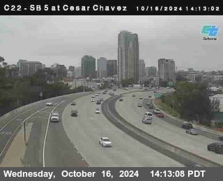 SB 5 at Cesar E Chaves Prkwy