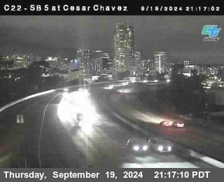 SB 5 at Cesar E Chaves Prkwy