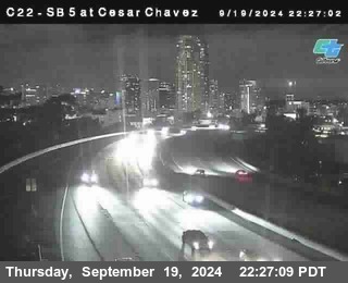 SB 5 at Cesar E Chaves Prkwy