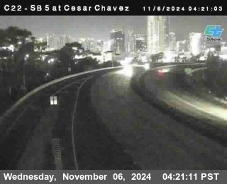 SB 5 at Cesar E Chaves Prkwy