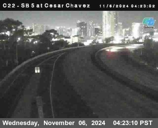 SB 5 at Cesar E Chaves Prkwy