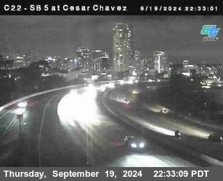 SB 5 at Cesar E Chaves Prkwy