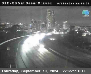 SB 5 at Cesar E Chaves Prkwy