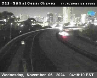 SB 5 at Cesar E Chaves Prkwy