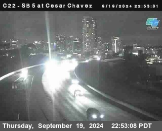 SB 5 at Cesar E Chaves Prkwy