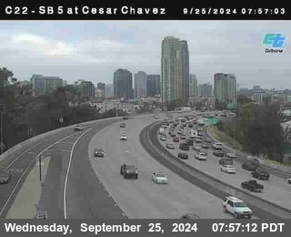 SB 5 at Cesar E Chaves Prkwy