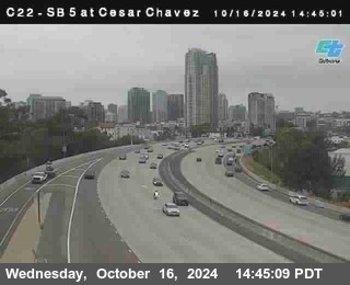 SB 5 at Cesar E Chaves Prkwy