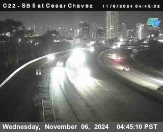 SB 5 at Cesar E Chaves Prkwy