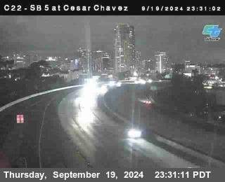 SB 5 at Cesar E Chaves Prkwy