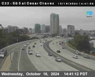 SB 5 at Cesar E Chaves Prkwy