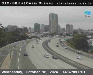 SB 5 at Cesar E Chaves Prkwy