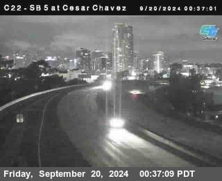 SB 5 at Cesar E Chaves Prkwy