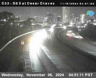 SB 5 at Cesar E Chaves Prkwy