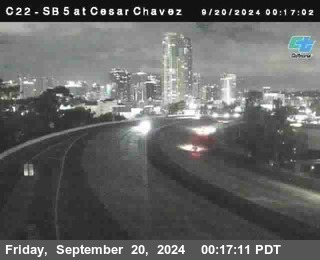 SB 5 at Cesar E Chaves Prkwy