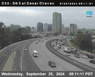 SB 5 at Cesar E Chaves Prkwy