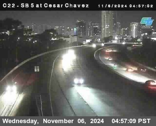 SB 5 at Cesar E Chaves Prkwy