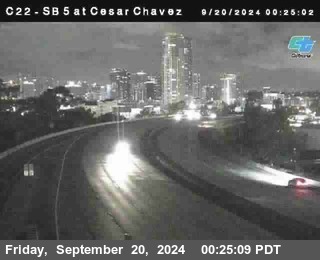 SB 5 at Cesar E Chaves Prkwy