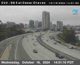 SB 5 at Cesar E Chaves Prkwy