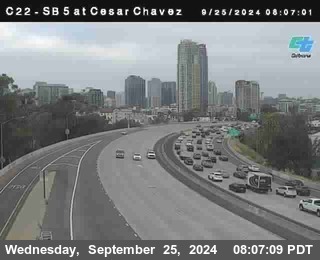 SB 5 at Cesar E Chaves Prkwy