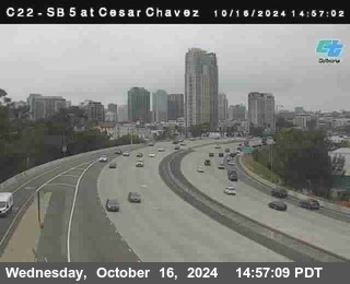 SB 5 at Cesar E Chaves Prkwy