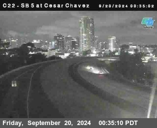 SB 5 at Cesar E Chaves Prkwy