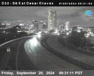 SB 5 at Cesar E Chaves Prkwy