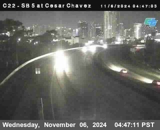 SB 5 at Cesar E Chaves Prkwy