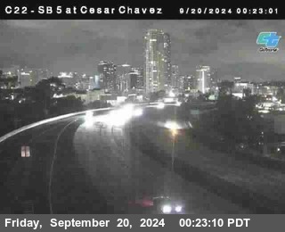 SB 5 at Cesar E Chaves Prkwy