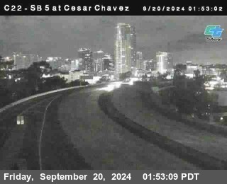 SB 5 at Cesar E Chaves Prkwy