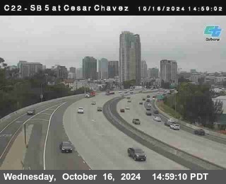 SB 5 at Cesar E Chaves Prkwy