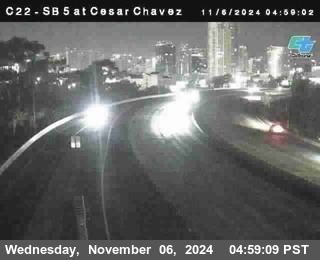 SB 5 at Cesar E Chaves Prkwy