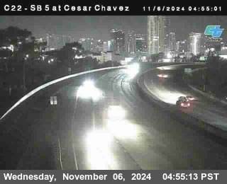 SB 5 at Cesar E Chaves Prkwy