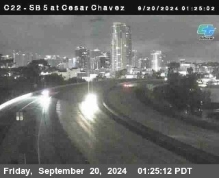 SB 5 at Cesar E Chaves Prkwy