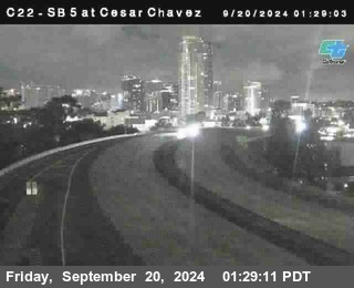 SB 5 at Cesar E Chaves Prkwy