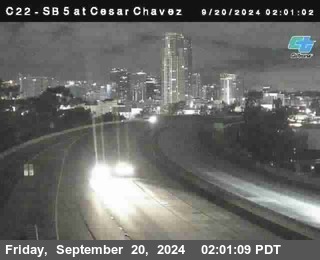 SB 5 at Cesar E Chaves Prkwy