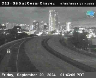 SB 5 at Cesar E Chaves Prkwy