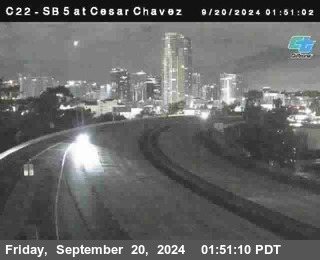 SB 5 at Cesar E Chaves Prkwy