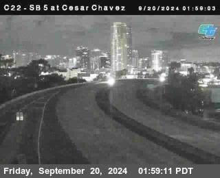 SB 5 at Cesar E Chaves Prkwy