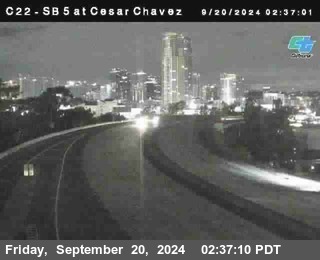 SB 5 at Cesar E Chaves Prkwy