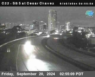 SB 5 at Cesar E Chaves Prkwy