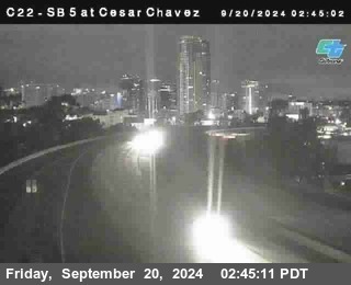 SB 5 at Cesar E Chaves Prkwy