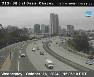 SB 5 at Cesar E Chaves Prkwy