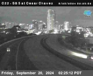 SB 5 at Cesar E Chaves Prkwy