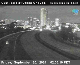 SB 5 at Cesar E Chaves Prkwy