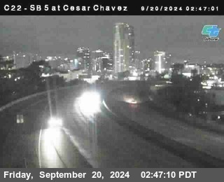 SB 5 at Cesar E Chaves Prkwy