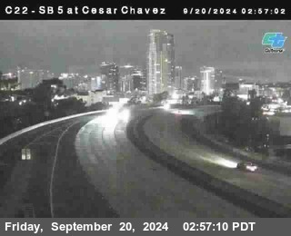 SB 5 at Cesar E Chaves Prkwy