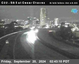 SB 5 at Cesar E Chaves Prkwy