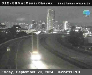 SB 5 at Cesar E Chaves Prkwy