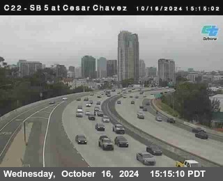 SB 5 at Cesar E Chaves Prkwy