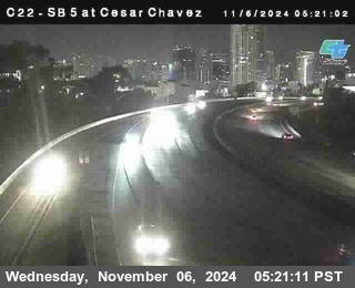 SB 5 at Cesar E Chaves Prkwy